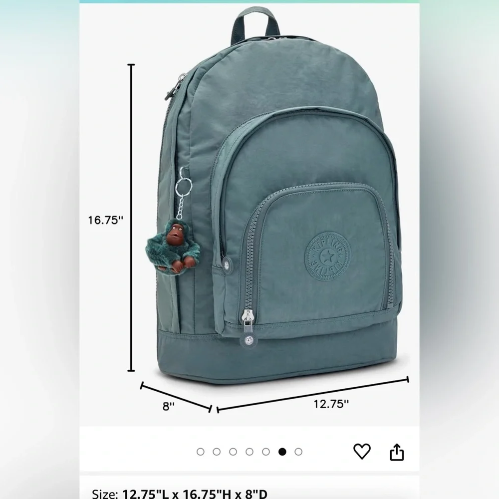 SOLD Kipling Black Backpack - Picture 4 of 4